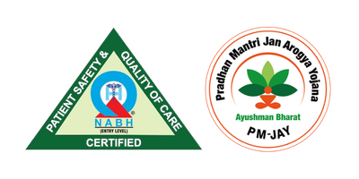 Ayushman and NABH Logo